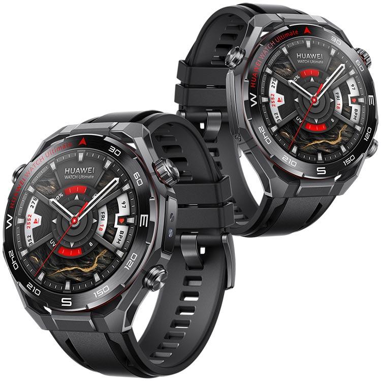 [ HUAWEI ] ファーウェイ HUAWEI WATCH Ultimate2 Black GPSスマートウォッチ ダイブコンピューター ダイビング ゴルフ アウトドア |  | 01