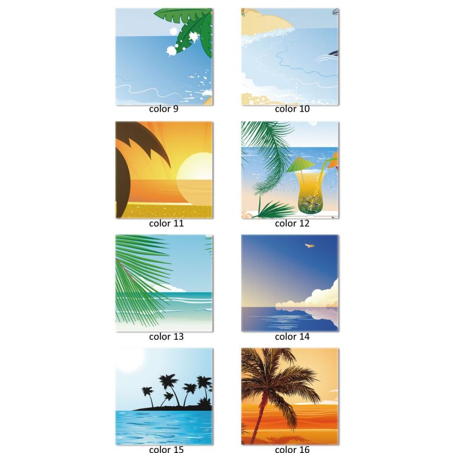 アートパネル 海 おしゃれ 壁掛け 絵 北欧 ファブリックパネル ヤシの