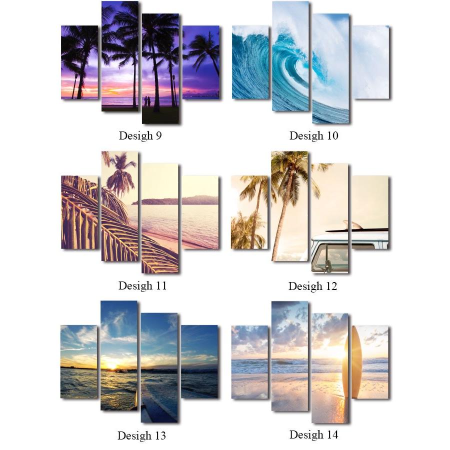 アートパネル 海 ビーチ ハワイ 西海岸 浜辺 夕日 サンセット カンクン