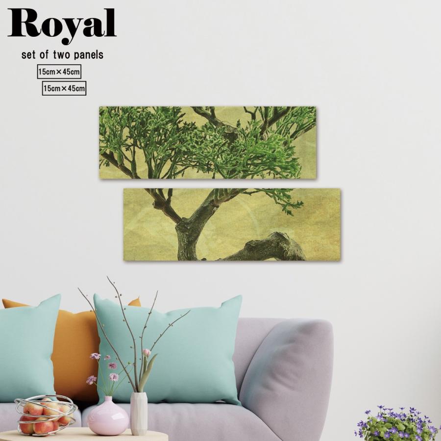 ファブリックパネル 和 2連 和柄 和風 和モダン 和室 和花 桜