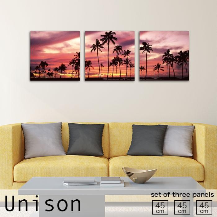 激安 絵 壁掛け おしゃれ 雲 空 木 葉 景色 自然 夕焼け ヤシ 南国 風景 アートパネル 生地 ファブリックパネル 人気 インテリア 作る 3連セット モダン ファブリックパネル Www Gatorheatandair Com