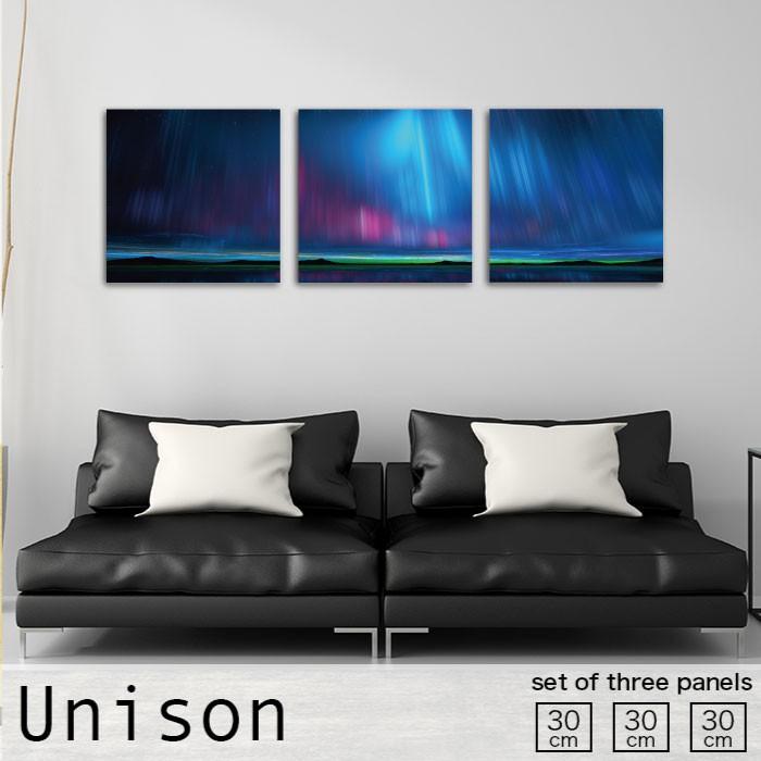 アートパネル 幻想 風景 オーロラ 自然 夜景 光 北極 カラフル  