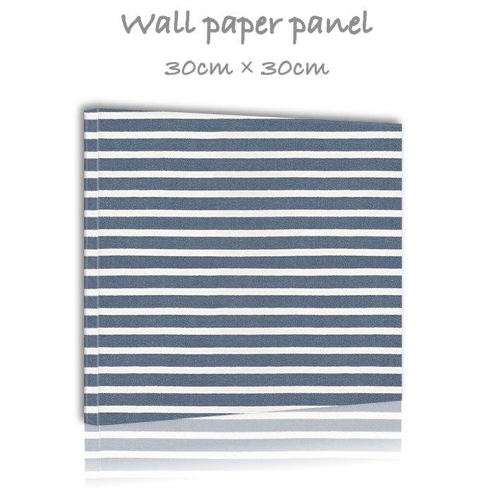 壁掛け インテリア 絵 壁紙 海 マリン ボーダー リゾート ブルー 青