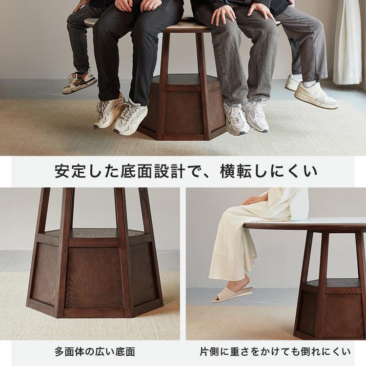 ホワイトアッシュ無垢材ダイニングテーブル＆チェア5点セット 130cm