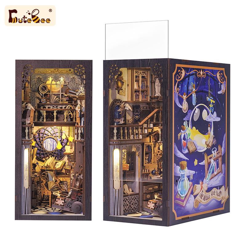 ミニチュアハウス 星雲コモンルーム 木製手作りキット ブックヌック