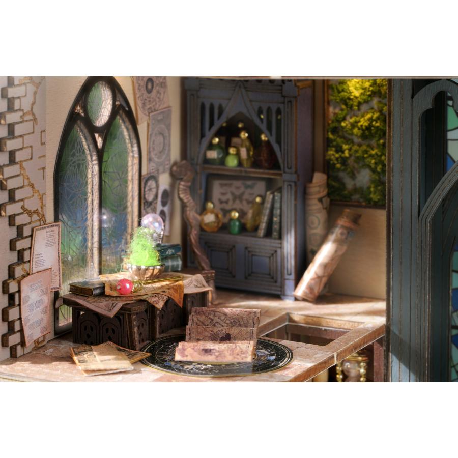 ミニチュアドールハウス 魔法使いの家 手作りキット DIYハウス