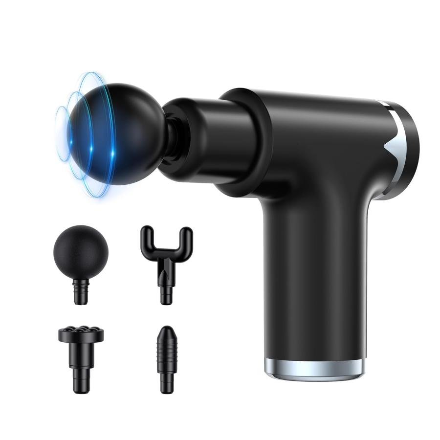 革新&筋膜リリースガン】筋膜ガン ミニ 軽量ガン MINI 6段階振動強力