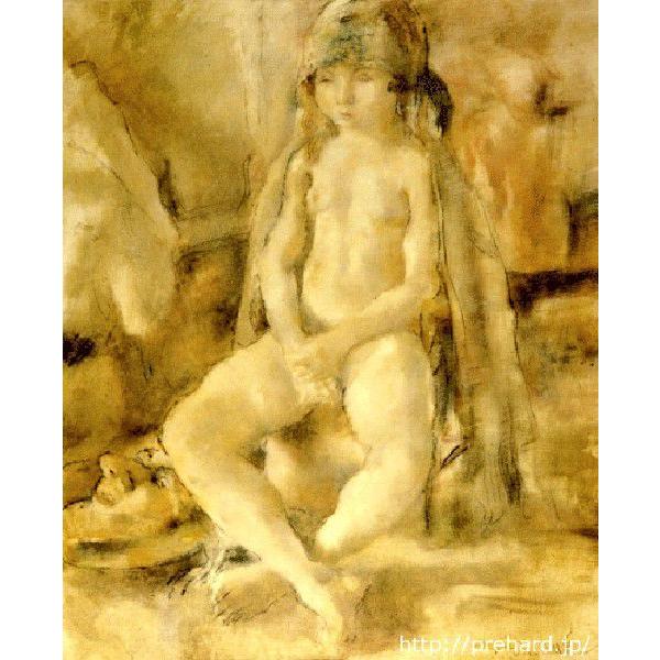 パスキン 「サロメ」 原画同縮尺近似（15号）（プリハード・デジタグラ）