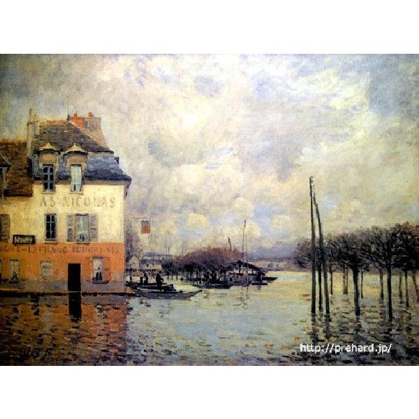 パリの春、リンゴの花、1879年 アルフレッド・シスレー