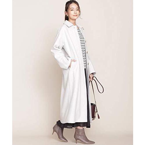 大感謝セール ナノユニバース L グレー 36 レディース コート ライトテックメルトンステンカラー ダッフルコート Www Gatorheatandair Com