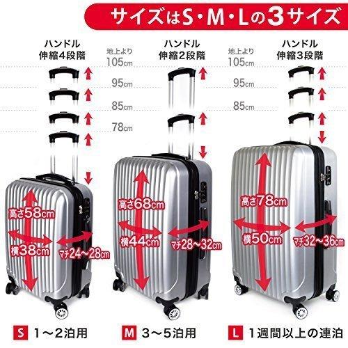 一部予約販売中 Baging バギング Ykkファスナー使用 スーツケース キャリーケース 8輪キャスター Tsaロック 拡張式 Lb001 Lサイ カジュアルスーツケース Terre A Tair Com