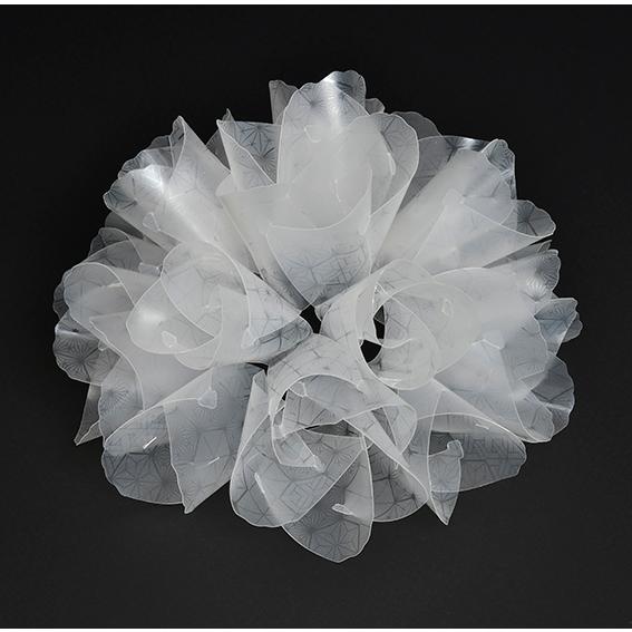 CILICO（きりこ） おしゃれ フラワーランプシェード 切子硝子 和柄