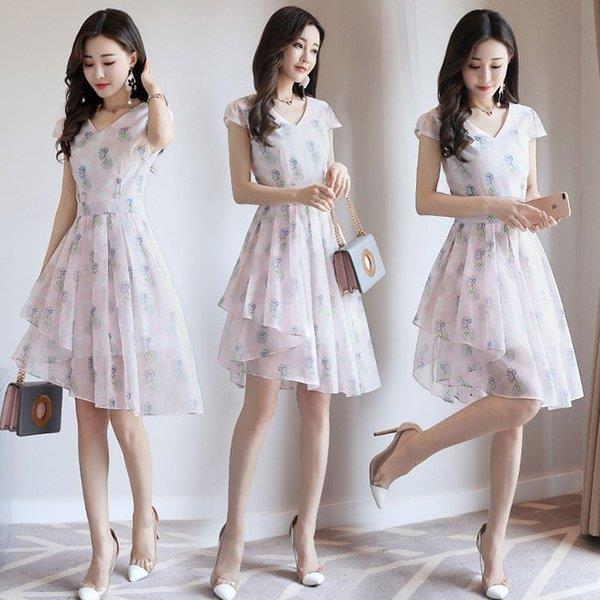 55 以上節約 ワンピース 大きいサイズ 半袖 膝丈 レディース 結婚式 花柄 ロング丈 ワンピース シフォンワンピース フレアワンピース 18春夏新作 Bright Michell 通販 Yahoo ショッピング 半額品 Www Goclassictour Com