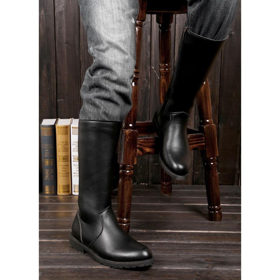 バイクブーツ 革ブーツ ロングブーツ メンズシューズ 冬 ライディングブーツ ステージ用靴 コスプレイヤー かっこいい 防寒防風 バイク用品 Xrx Michell 通販 Yahoo ショッピング