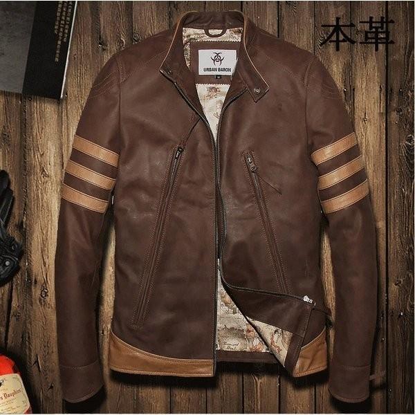 特売 本革ジャケット バイク用レザージャケット メンズ 革ジャン 牛革 バイクジャケット バイクウェア ライダースジャケット シンプル オシャレ 春秋冬 楽天 Www Kslcity Com My