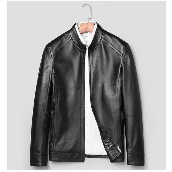 New限定品 レザージャケット メンズジャケット 本革 ライダースジャケット メンズジャケット 本革 羊革 革ジャン 本革 革ジャン ミリタリージャケット シングル ブルゾン シニアファッション Mercurytechnologies Mn Com