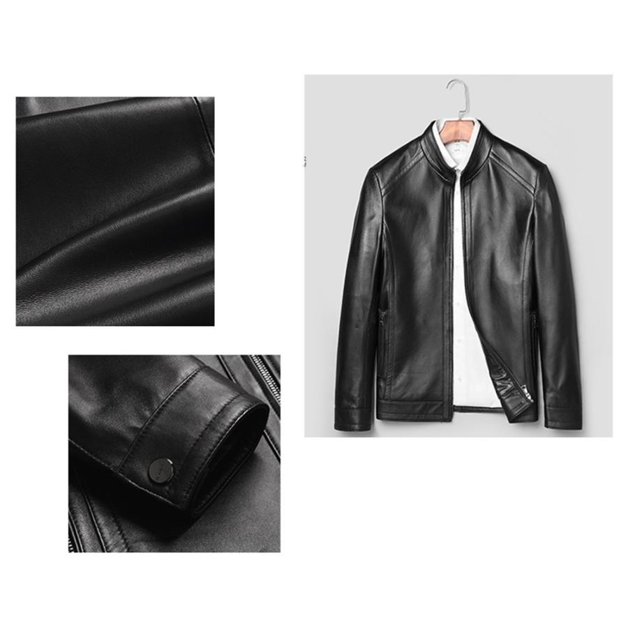 New限定品 レザージャケット メンズジャケット 本革 ライダースジャケット メンズジャケット 本革 羊革 革ジャン 本革 革ジャン ミリタリージャケット シングル ブルゾン シニアファッション Mercurytechnologies Mn Com