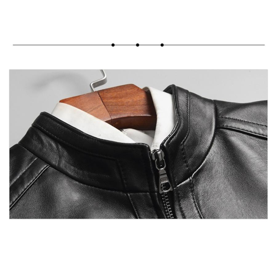 New限定品 レザージャケット メンズジャケット 本革 ライダースジャケット メンズジャケット 本革 羊革 革ジャン 本革 革ジャン ミリタリージャケット シングル ブルゾン シニアファッション Mercurytechnologies Mn Com