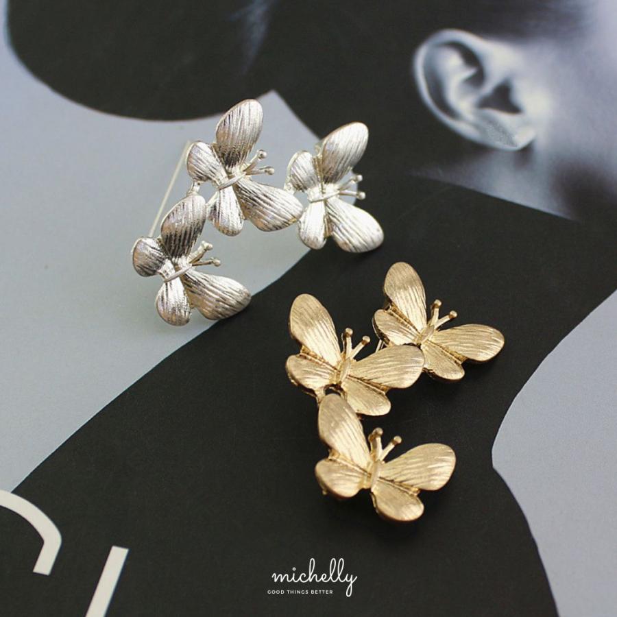 ブローチ バタフライブ ゴールド シルバー 北欧風 蝶  ナチュラル アンティーク風 エレガント シンプル | ブランド登録なし | 04