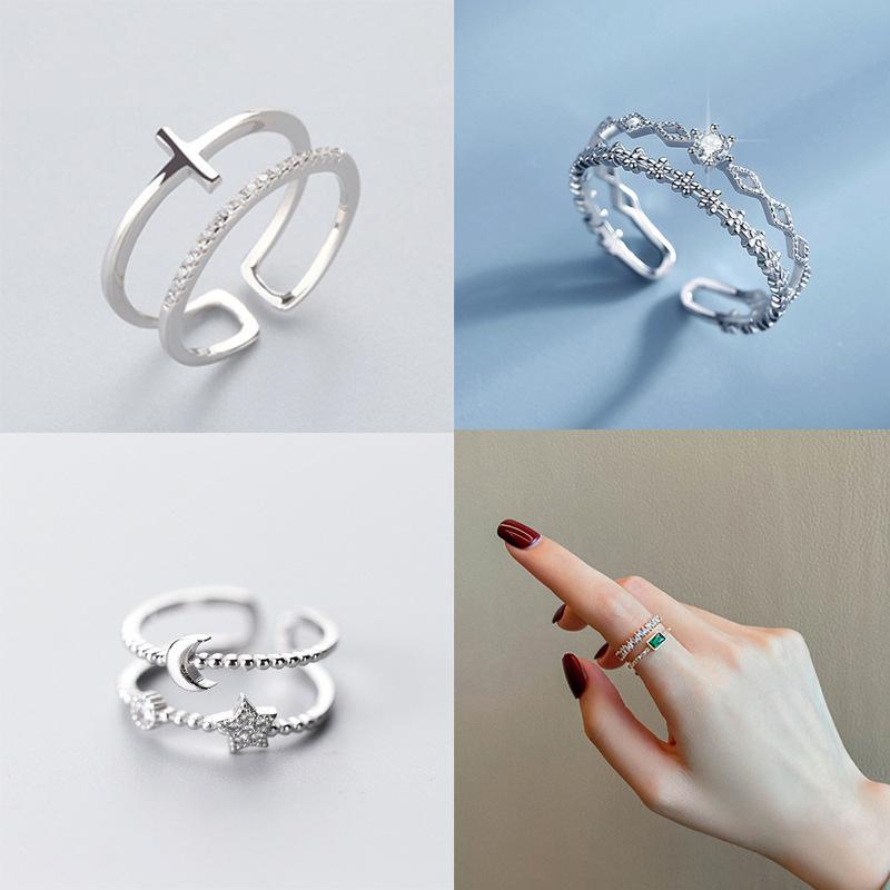 リング 指輪 ファッション ライン アクセサリー 大人 フリーサイズ プチプラ | ブランド登録なし | 04