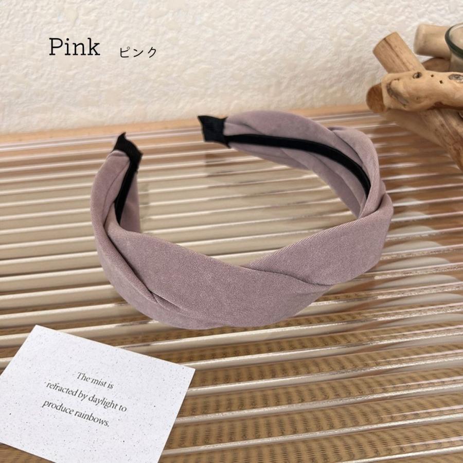 カチューシャ 編み込み ヘアアレンジ 痛くない 幅広 クロス ナチュラル おしゃれ レディース かわいい | ブランド登録なし | 09