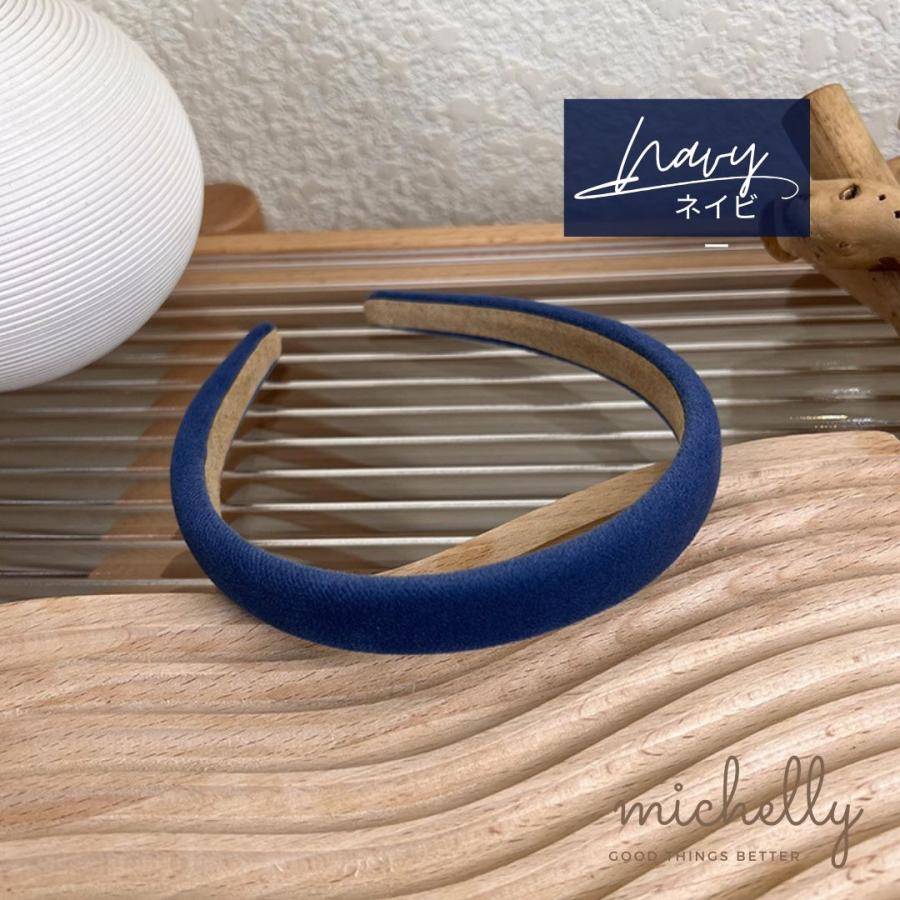 カチューシャ ベロア ベルベット 痛くない 細め 大人 シンプル レディース 黒 赤 ヘアアレンジ | ブランド登録なし | 07