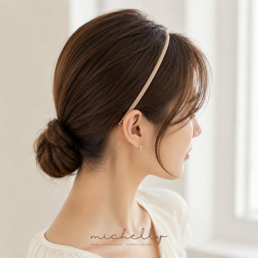 カチューシャ 細め レディース スリム レザー調 ヘアアクセサリー 大人 まとめ髪 シンプル 上品 痛くなりにくい きれいめ | ブランド登録なし | 11