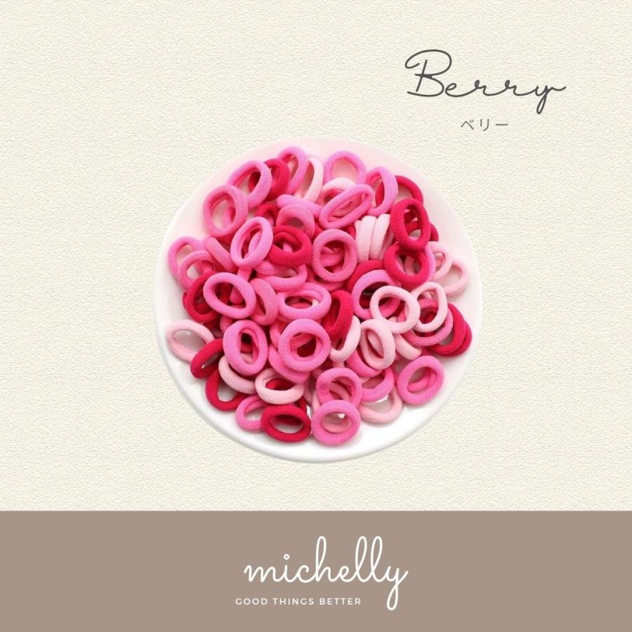 ヘアゴム 100本セット カラフル ベビー キッズ 子ども 幼児 アレンジ 髪ゴム 姉妹 親子コーデ 収納ケース | ブランド登録なし | 01