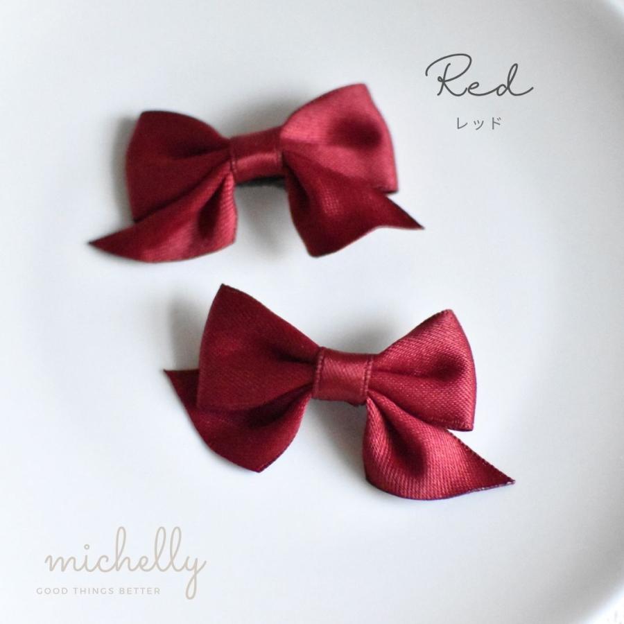 ヘアクリップ リボン 2本セット キッズ 子ども ヘアアレンジ フォーマル 入学式 卒業式 冠婚葬祭 発表会 | ブランド登録なし | 03