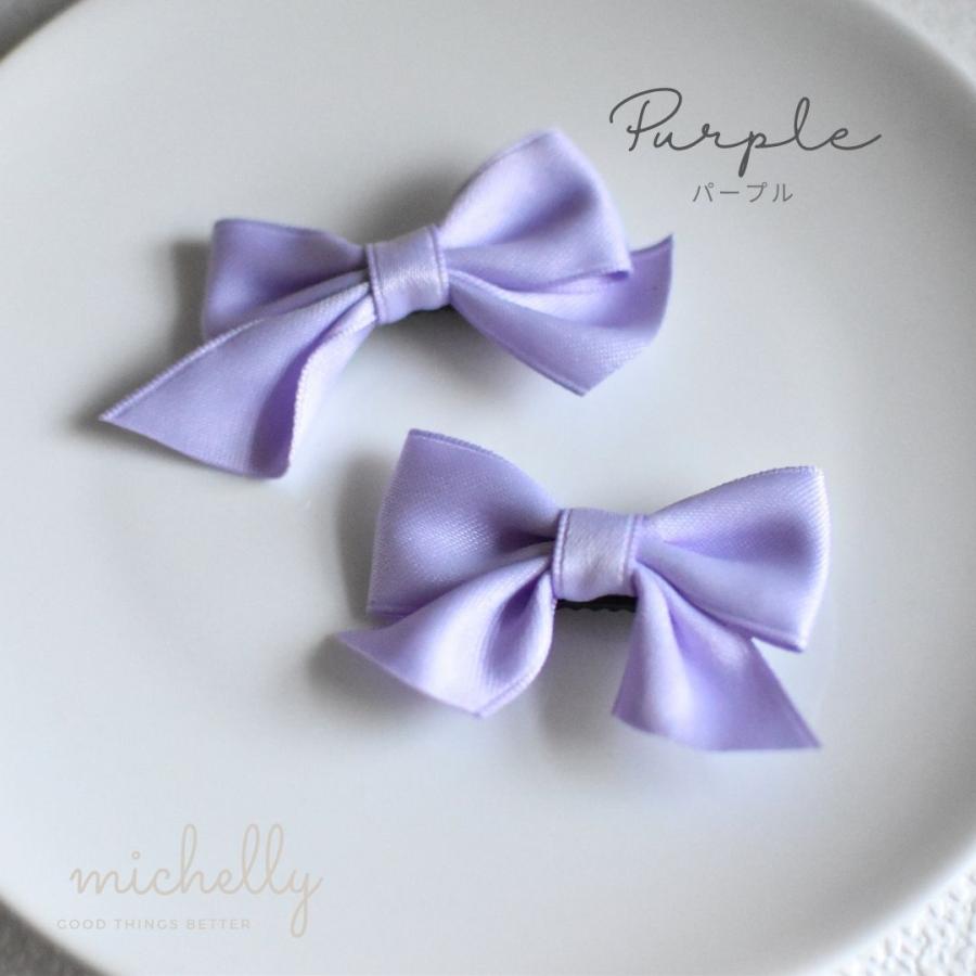 ヘアクリップ リボン 2本セット キッズ 子ども ヘアアレンジ フォーマル 入学式 卒業式 冠婚葬祭 発表会 | ブランド登録なし | 05
