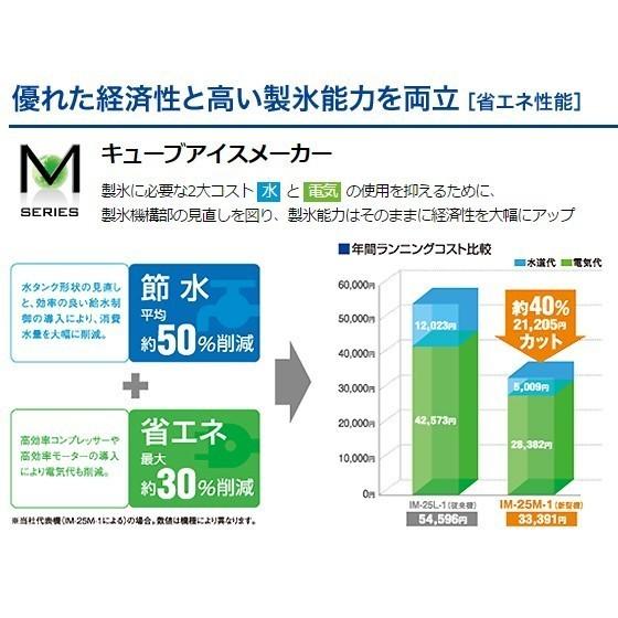 IM-35M-2 (旧 IM-35M-1)  ホシザキ 製氷機 幅500×奥450×高800mm｜michi-syouten｜12