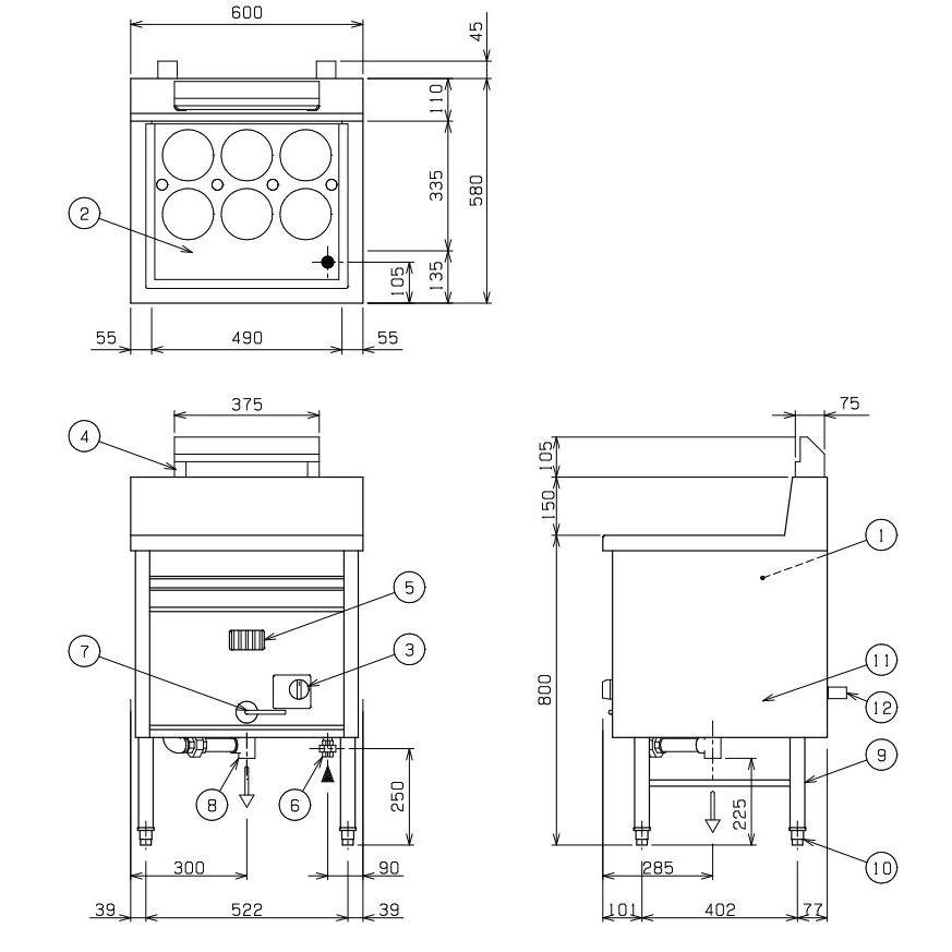 マルゼン(厨房機器) MRK-066B マルゼン 業務用 ゆで麺機 茹で マルゼン(厨房機器) MRK-066B マルゼン 業務用 ゆで麺機 茹で