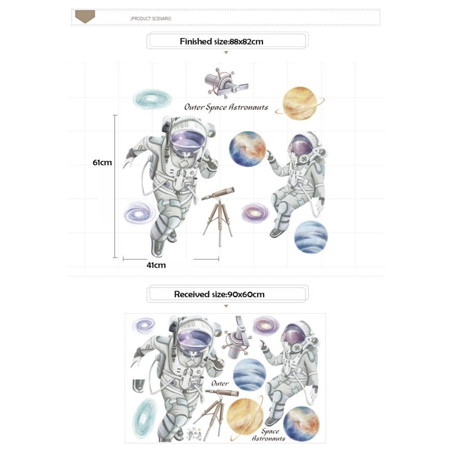 コズミック スペース 宇宙飛行士 ウォールステッカー キッズルーム デカール 子供 ベッドルーム 幼稚園 装飾 惑星 望遠鏡 ホーム デコレーション ウォールステッカー 納期は一か月前後のお時間をいただきます 了承しました Www Autole Co Il