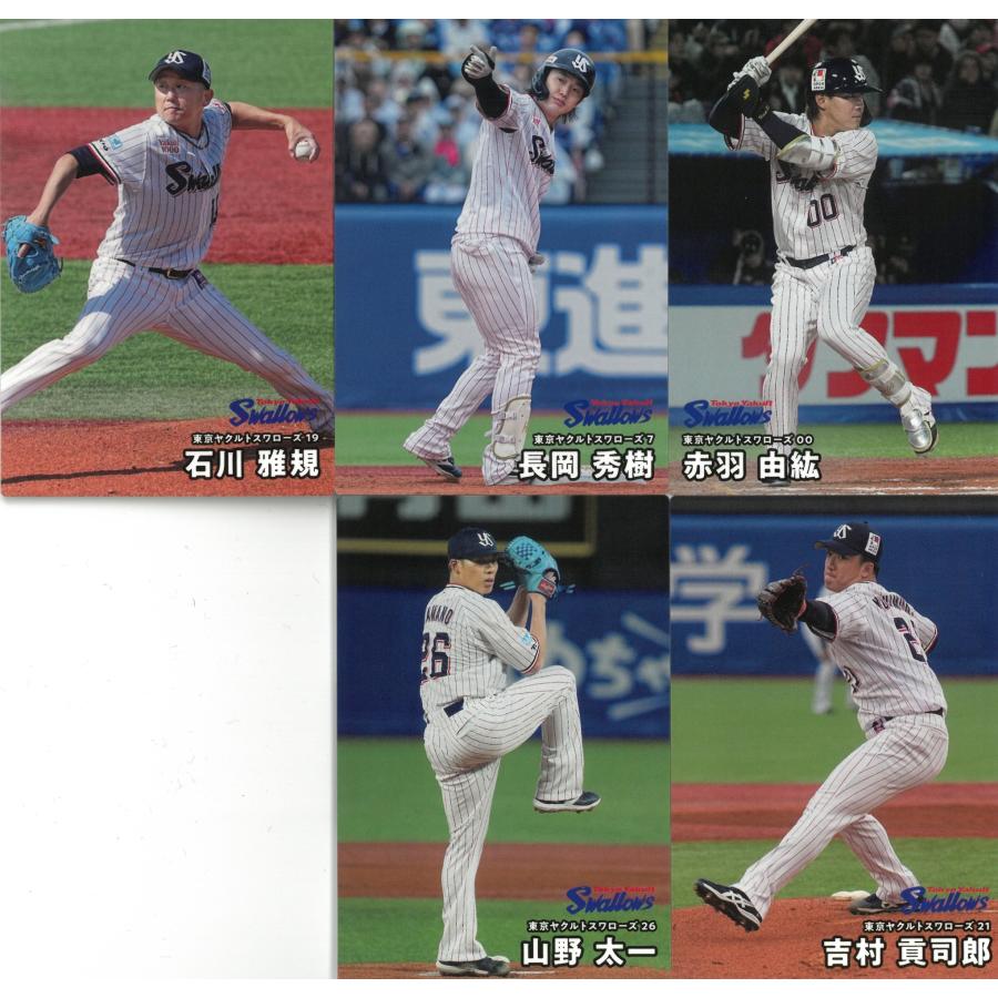 プロ野球チップス 2025 第2弾 東京ヤクルトスワローズ レギュラー5枚 