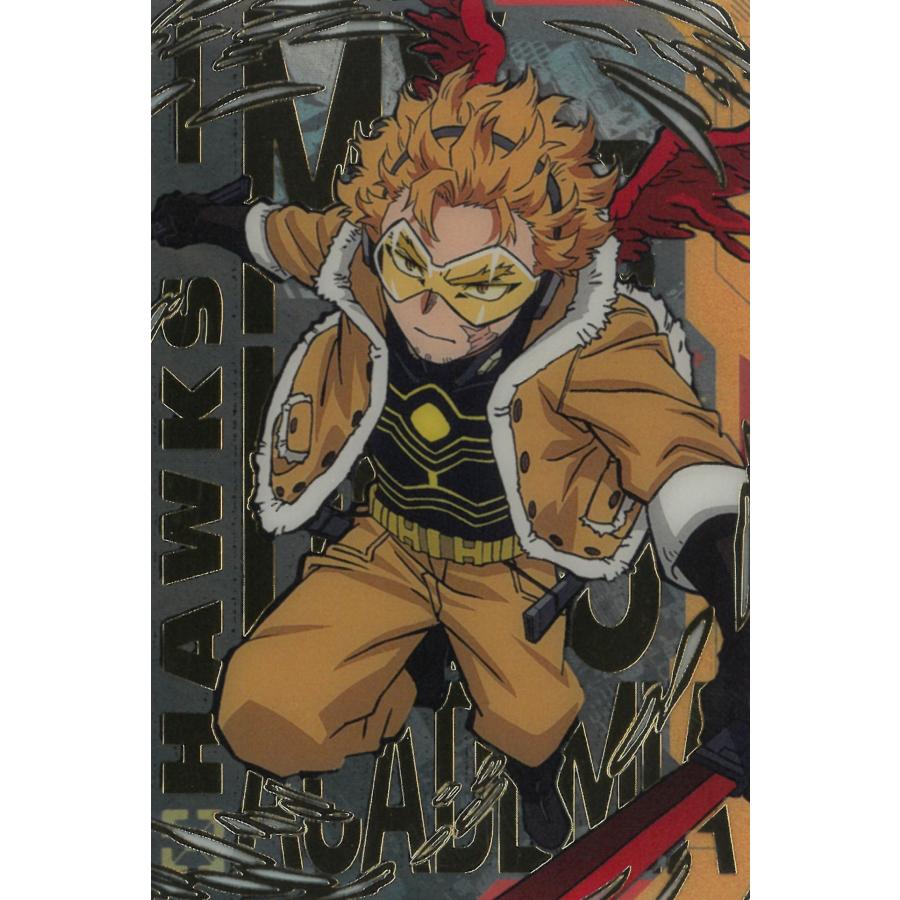 カードウエハース 僕のヒーローアカデミア4 4-36 ホークス レア 中古