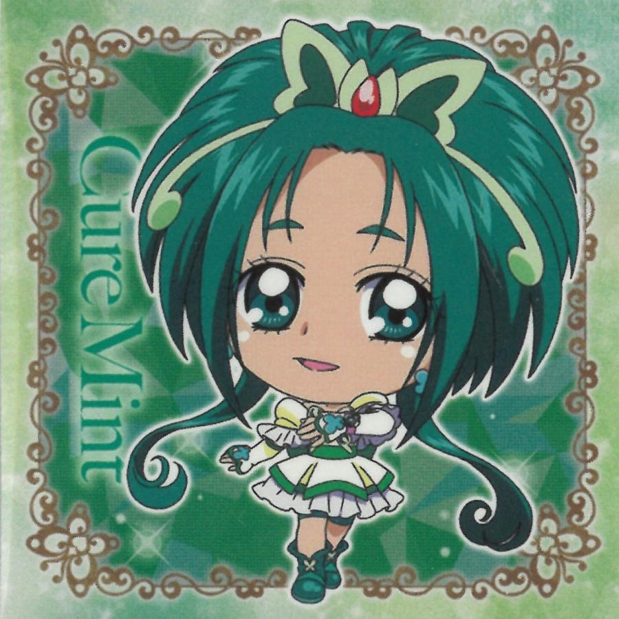 プリキュア 秋元こまち キュアミント ラファリー にふぉるめーしょん プリキュアオールスターズ シールウエハース vol.1