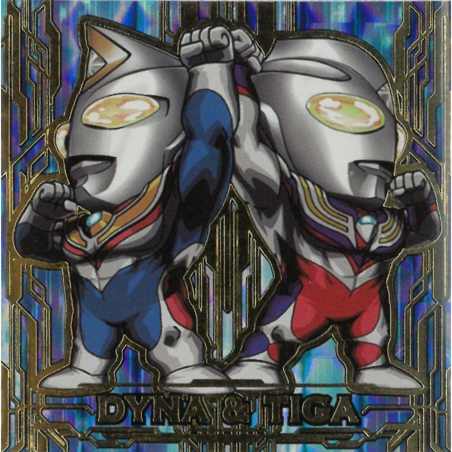 ウルトラマンシールウエハース vol.4 IV-NO.06 ダイナ＆ティガ