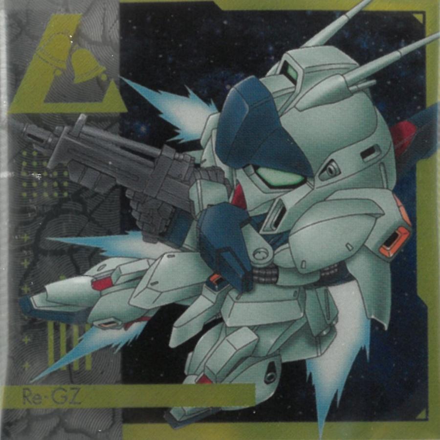 確認用　ガンダム　シールウエハース　リ・ガズィ　5枚 にふぉるめーしょん 機動戦士ガンダム シールウエハース Vol.4 宇宙の