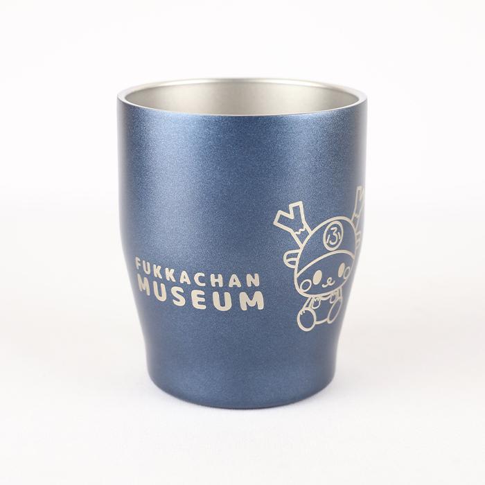新ふっかちゃんタンブラー ネイビー【ふっかちゃんミュージアム（埼玉