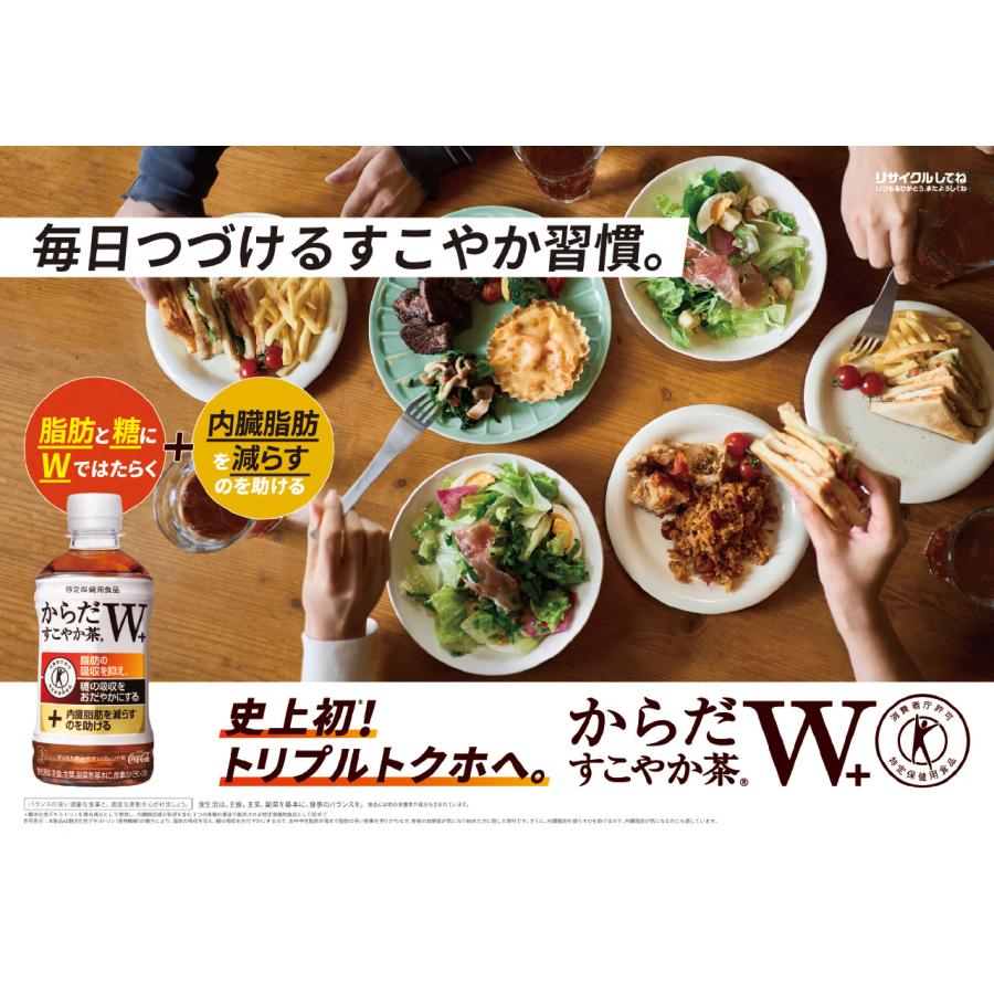 からだすこやか茶W＋ 350mlPET/24本入り/特定保健用食品/特保/トクホ | からだすこやか茶W | 02