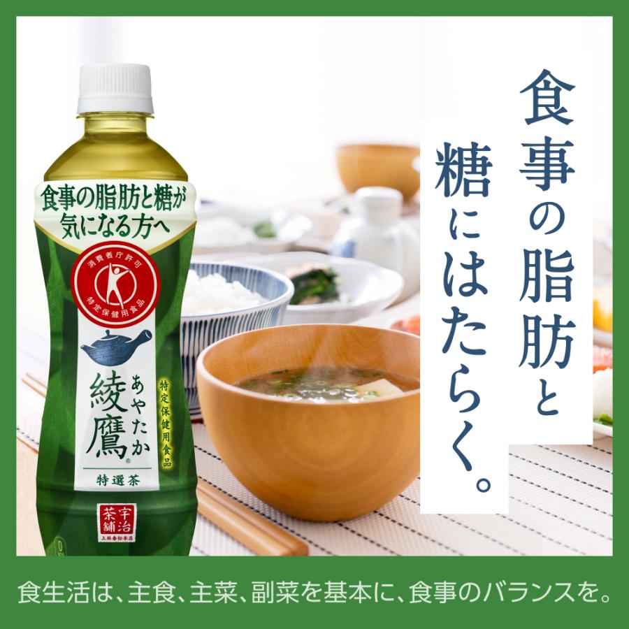 綾鷹 特選茶 500mlPET/24本入り/特定保健用食品/特保/トクホ | 綾鷹 | 01