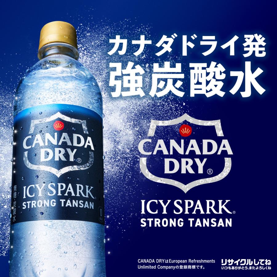 アイシー・スパーク from カナダドライ 500mlPET/24本入り/強炭酸水 | カナダドライ | 01