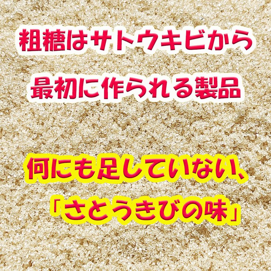 道の島農園 2026年度産 試食用 粗糖 生（ザラメ ざらめ）「500gが2袋