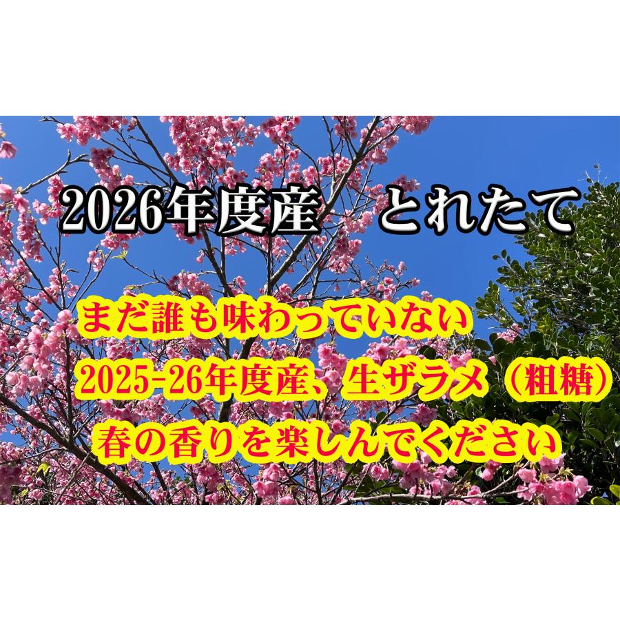 2026年度産 粗糖 生（ザラメ ざらめ）） (500g）・「4袋入り」　1回・2セットまで　道の島農園 粗糖　「（きび砂糖 キビ砂糖 キビ糖 きび糖 さとうきび糖） | 道の島農園 | 02