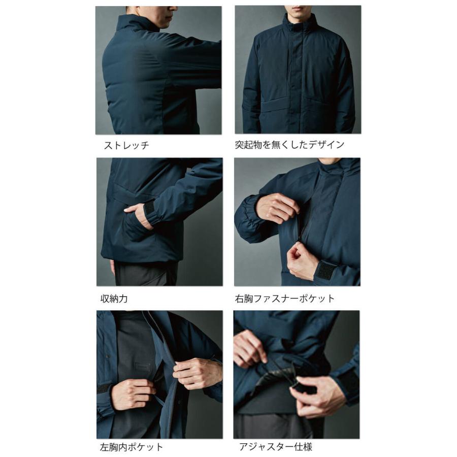 TS DESIGN 防寒服 TS DESIGN TSデザイン ファイバーダウンジャケット