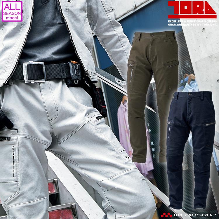 寅壱 [6月中旬入荷先行予約]作業服 TORAICHI トライチ カーゴパンツ