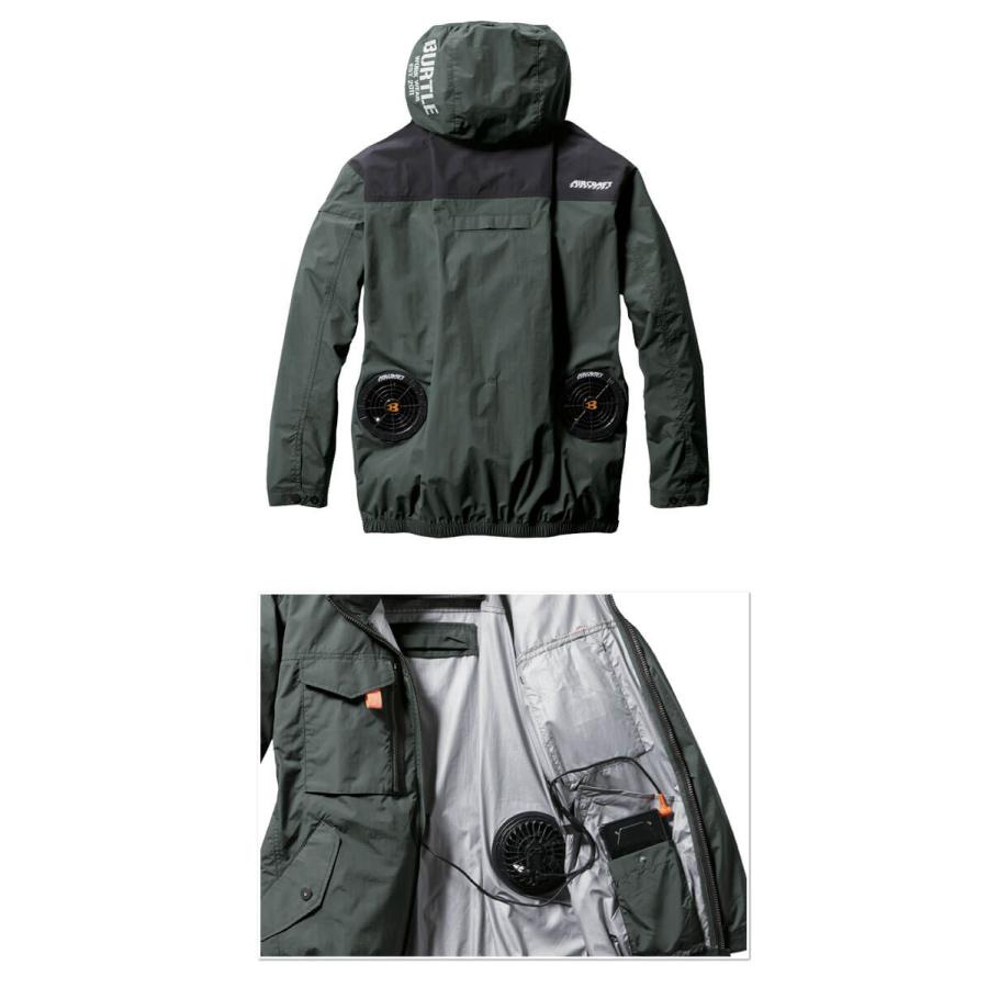 BURTLE（バートル） エアークラフト 長袖ブルゾン+ファン+新型30V