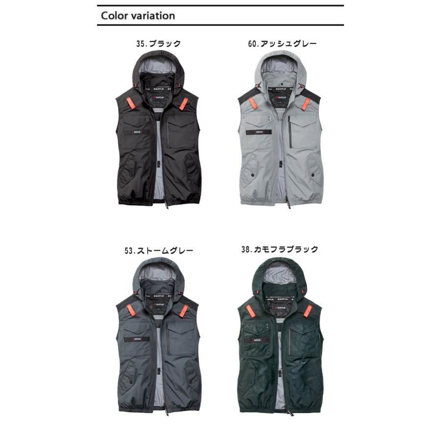BURTLE（バートル） エアークラフト ベスト+ファン+新型30Vバッテリー