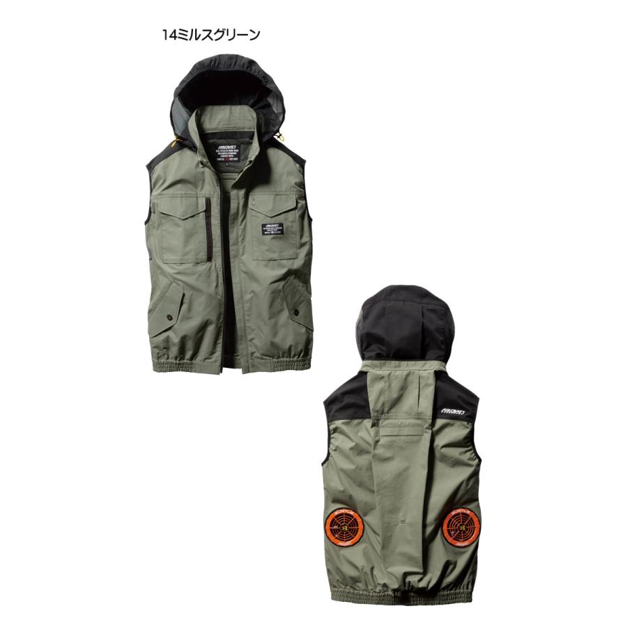 BURTLE（バートル） [先着]送料無料 エアークラフトベスト(服のみ