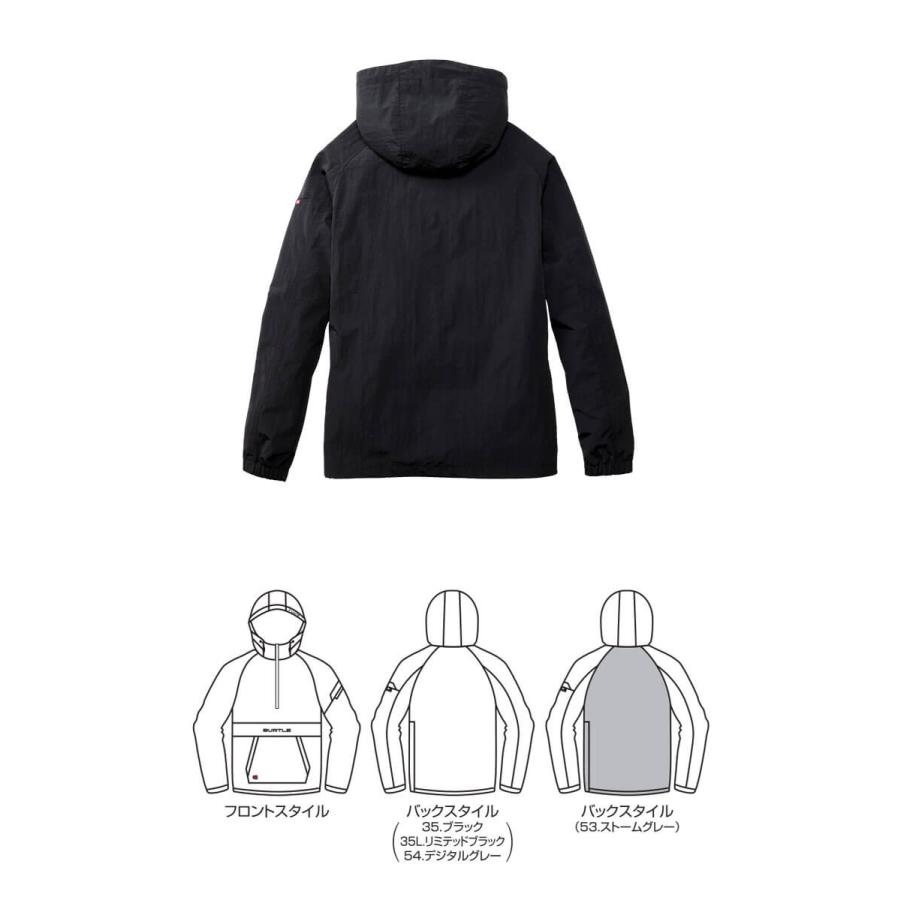 BURTLE バートル アノラックパーカ 4054 軽防寒 作業着 秋冬 2025年秋冬新作[即日発送] | BURTLE | 04